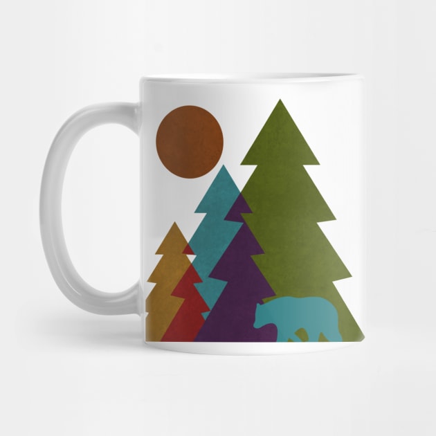 pine trees by teemarket